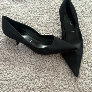 Vicini made in Italy Vero Cuoio Black Heels